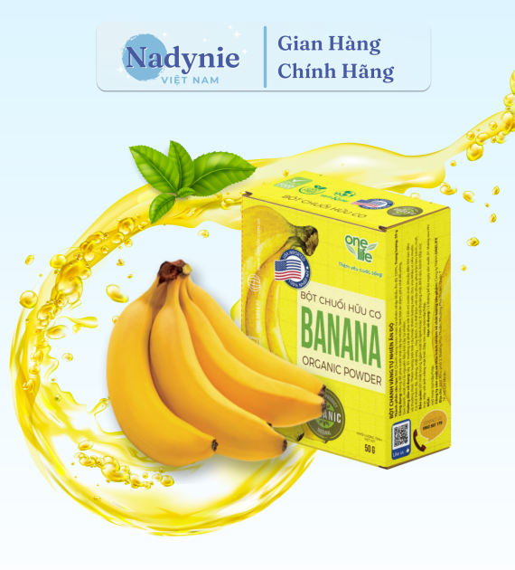 BỘT CHUỐI ORGANIC HỘP 50GR