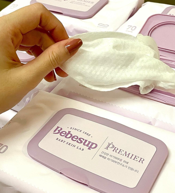 KHĂN ƯỚT BEBESUP PREMIER 20 TỜ