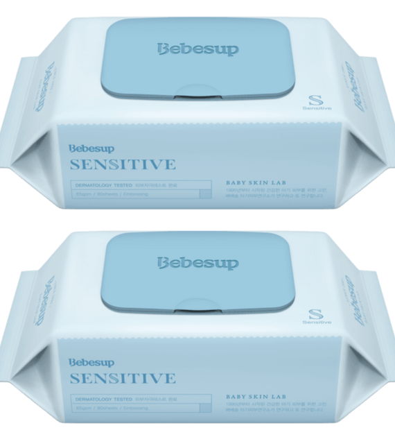 KHĂN ƯỚT BEBESUP SENSITIVE 20 TỜ