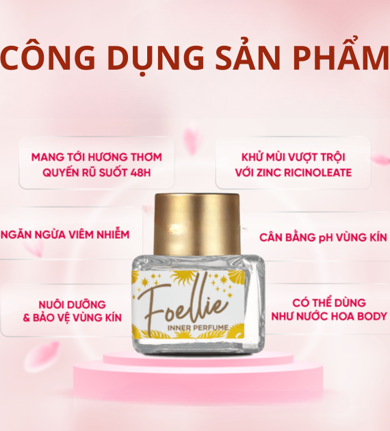 Nước hoa vùng kín Foellie eau de venus Inner Perfume 5ml