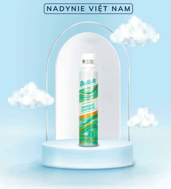 DẦU GỘI KHÔ BATISTE DÀNH CHO TÓC HƯ TỔN - DAMAGE CONTROL