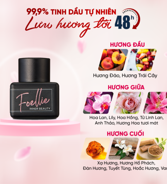 Nước hoa vùng kín Foellie eau de bijou Inner Perfume 5ml