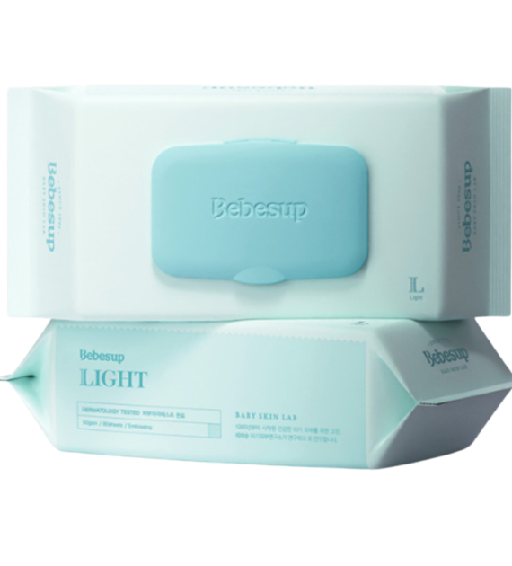 KHĂN ƯỚT BEBESUP LIGHT 80 TỜ