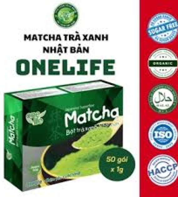 BỘT TRÀ XANH NHẬT BẢN (MATCHA) HỘP 50 GÓI*1GR