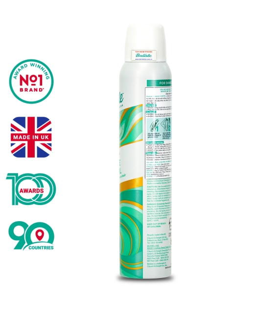 DẦU GỘI KHÔ BATISTE DÀNH CHO TÓC HƯ TỔN - DAMAGE CONTROL