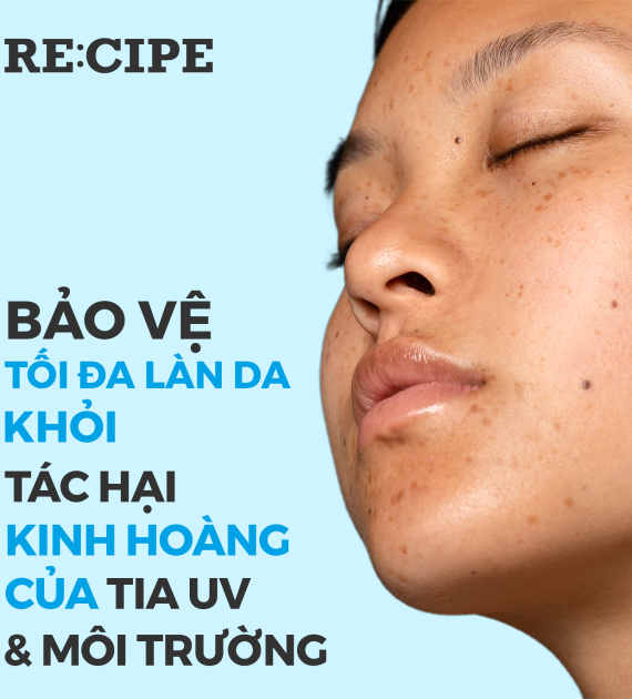 Xịt Chống Nắng RECIPE SPF50+ PA++++ Chống Nắng, Không Trôi Recipe Phyto Water Defense Sun Spray 180ml