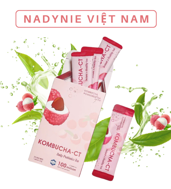 KOMBUCHA-CT LYCHEE