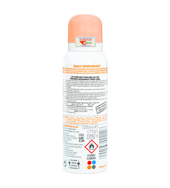 XỊT THƠM MÁT VÙNG KÍN CAO CẤP FEMFRESH INTIMATE SKIN CARE DAILY DEODORANT